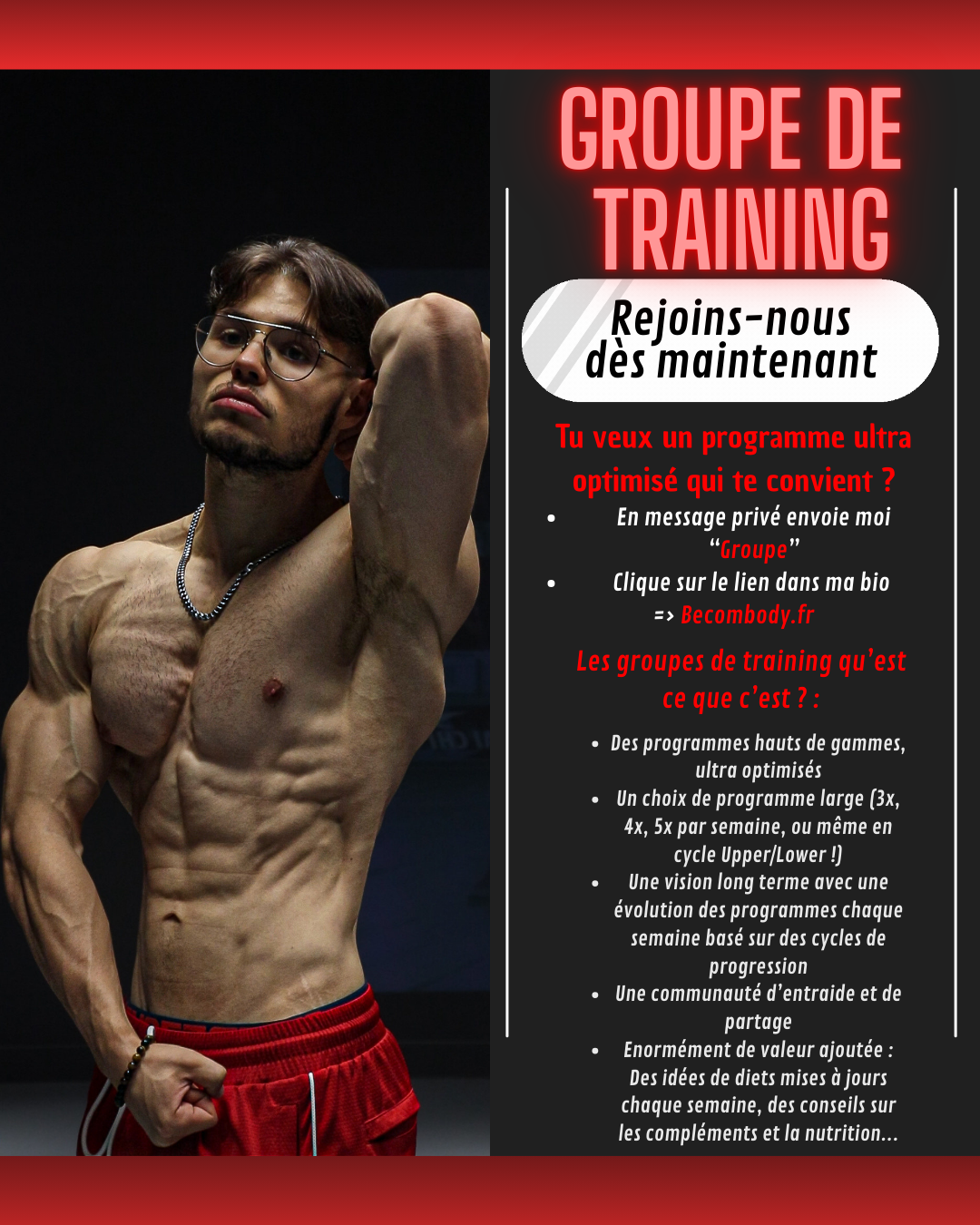 Groupe de Training – Accès Mensuel