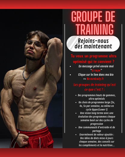 Groupe de Training – Accès Mensuel