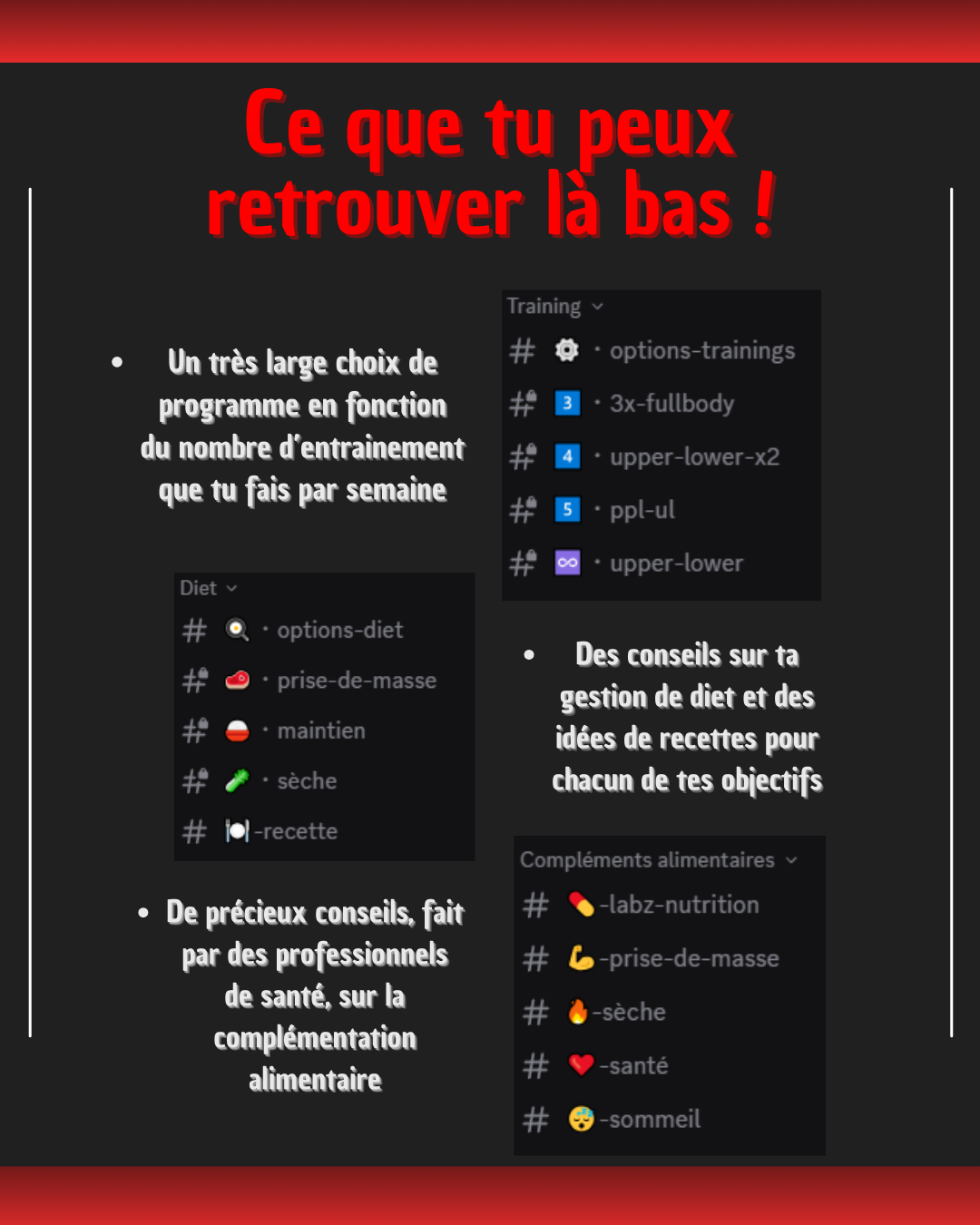 Groupe de Training – Accès Mensuel